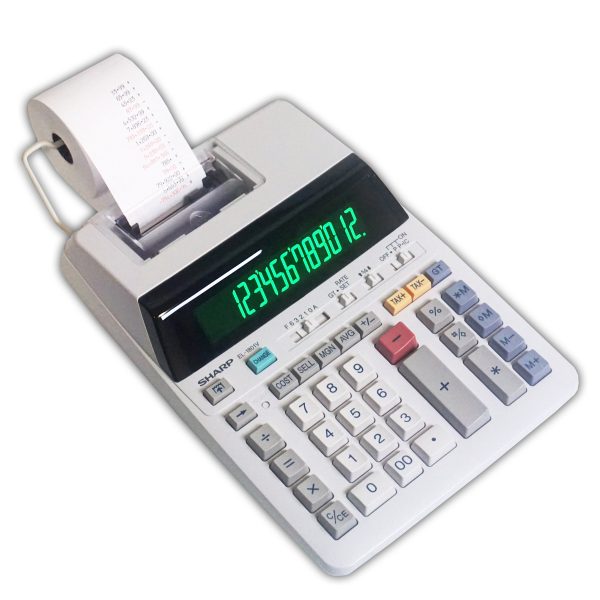 12 Digit Compact Printing Calculator (EL-1801V) Hot on Sale