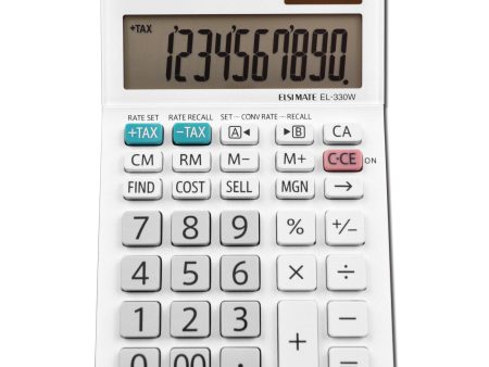 10 Digit Professional Desktop Calculator (EL-330WB) on Sale