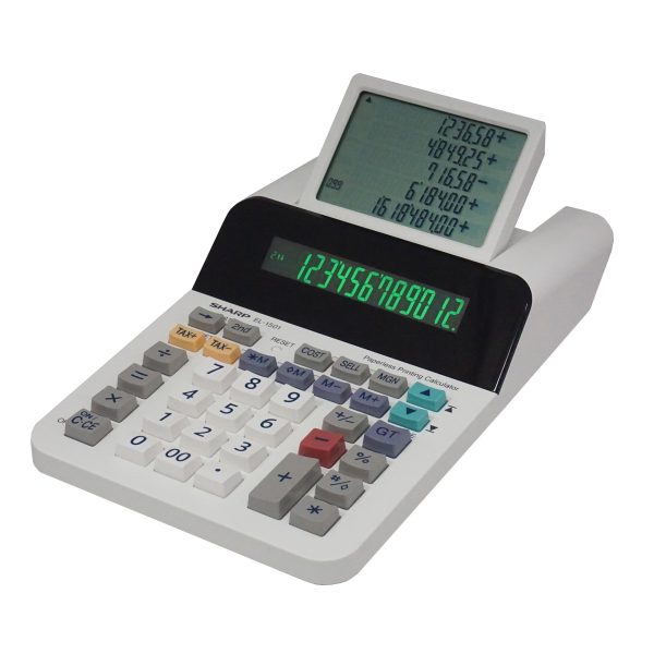 12 Digit Compact Paperless Printing Calculator (EL-1501) on Sale