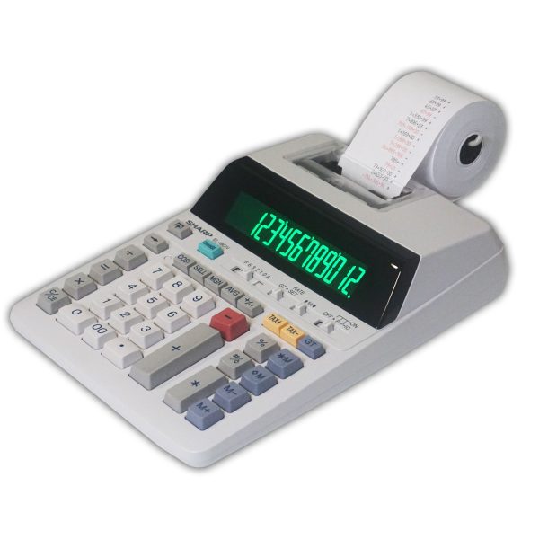 12 Digit Compact Printing Calculator (EL-1801V) Hot on Sale