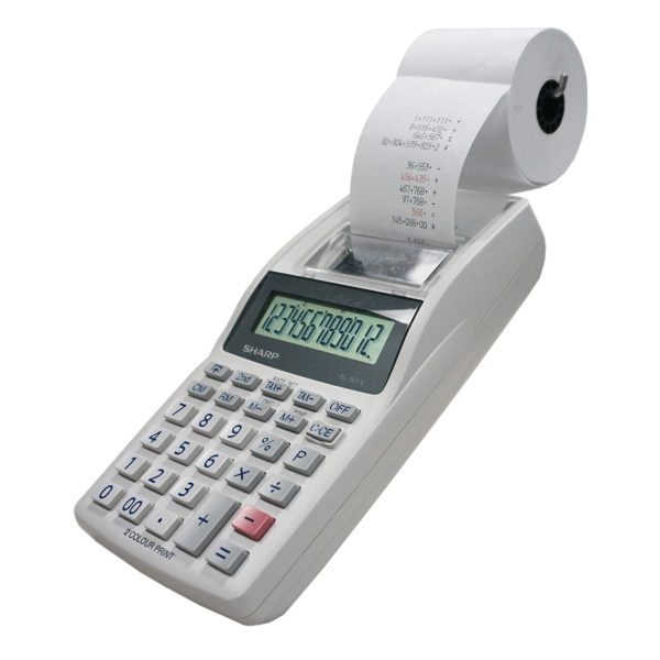 12 Digit Handheld Printing Calculator (EL-1611V) Online Sale