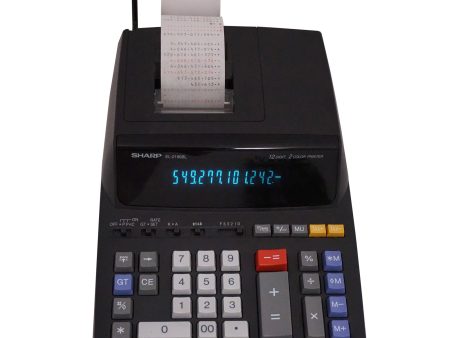 12 Digit Printing Calculator (EL-2196BL) Sale