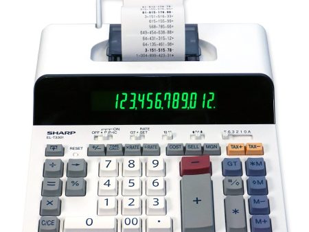 12 Digit Thermal Printing Calculator with 10 Digit Large Print (EL-T3301) Discount