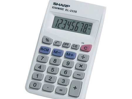 8 Digit Pocket Calculator (EL-233SB) Sale