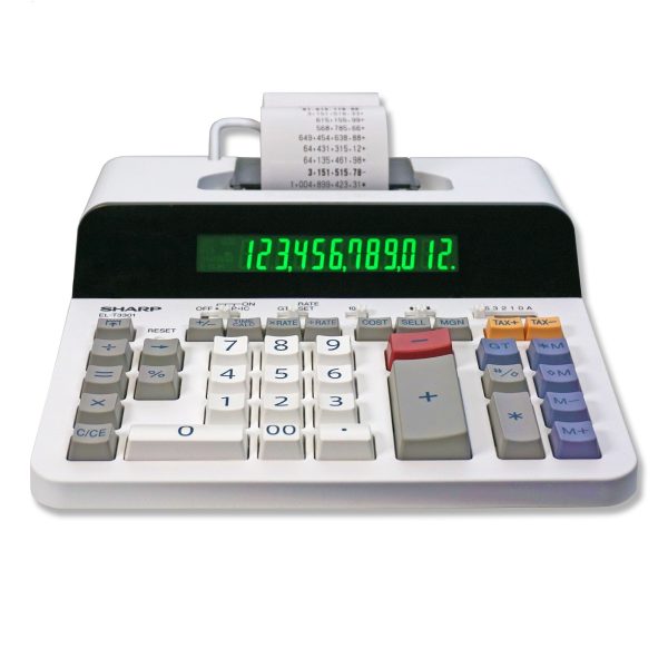 12 Digit Thermal Printing Calculator with 10 Digit Large Print (EL-T3301) Discount