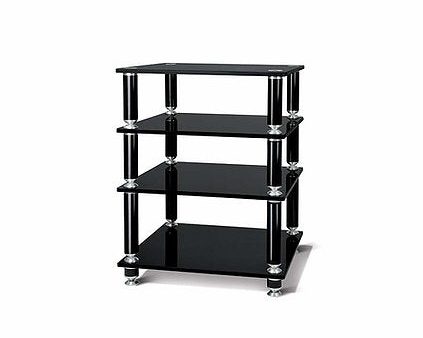 NorStone NORSTA060ABKP STAABL Hi-Fi Rack Black Fashion