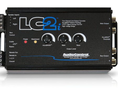 AudioControl LC2i 2 Channel Line out Converter with AccuBass TM For Cheap