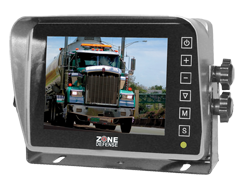 Zone Defense 5  Digital LCD Monitor with Wide View Angle Supply