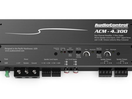 AudioControl ACM-4.300 Four Channel Micro Amplifier For Sale