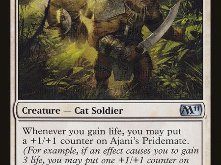 Ajani s Pridemate [Magic 2011] Online