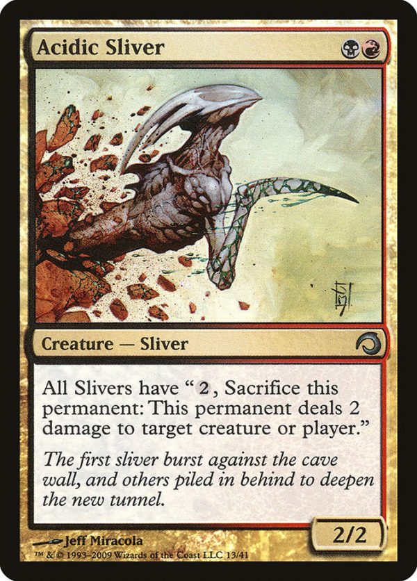 Acidic Sliver [Premium Deck Series: Slivers] For Sale