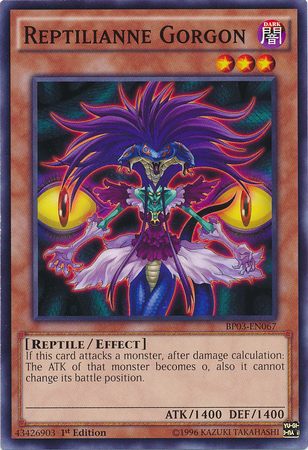 Reptilianne Gorgon [BP03-EN067] Common Sale