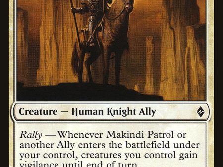 Makindi Patrol [Battle for Zendikar] Online Sale