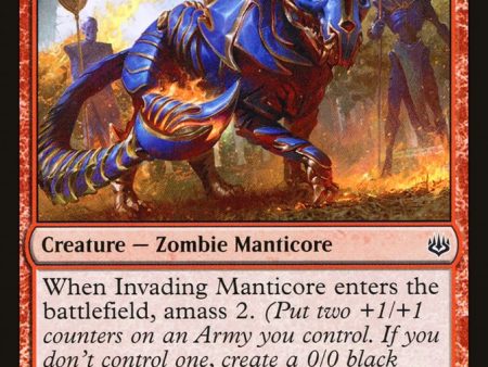 Invading Manticore [War of the Spark] Discount