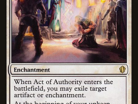 Act of Authority [Commander 2013] Hot on Sale