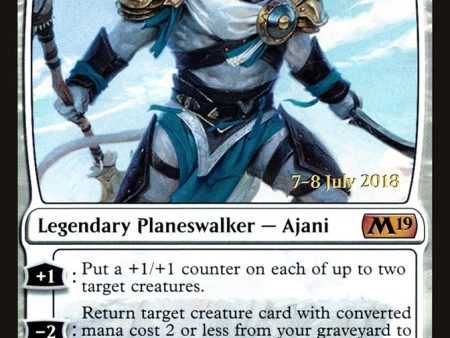 Ajani, Adversary of Tyrants [Core Set 2019 Prerelease Promos] Cheap