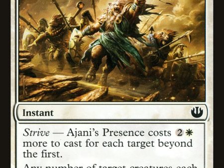 Ajani s Presence [Journey into Nyx] Online